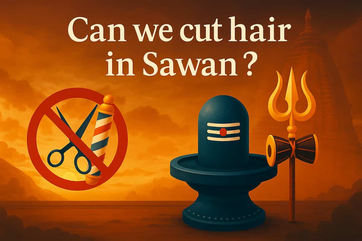 can we cut hair in sawan